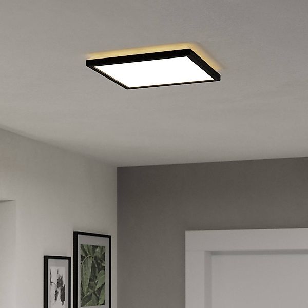 EGLO connect LED-Deckenlampe Rovito-Z, schwarz, 29 x 29 cm günstig online kaufen