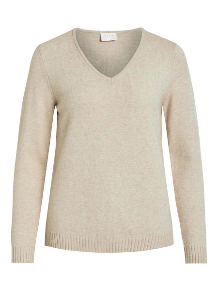 Vila Strickpullover VIRIL V-NECK L/S KNIT günstig online kaufen