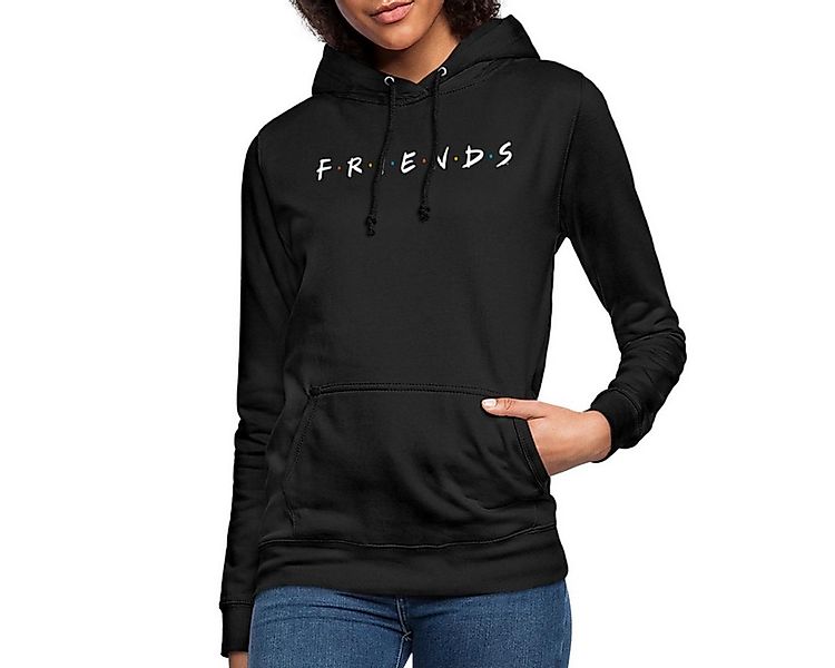 Spreadshirt Hoodie Friends Logo Damen Hoodie (1-tlg) günstig online kaufen