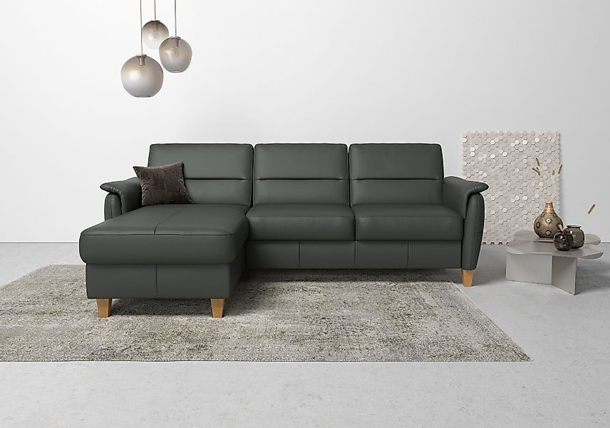 Home affaire Ecksofa "Palmera L-Form, B: 244 cm", optional Bettfunktion & B günstig online kaufen