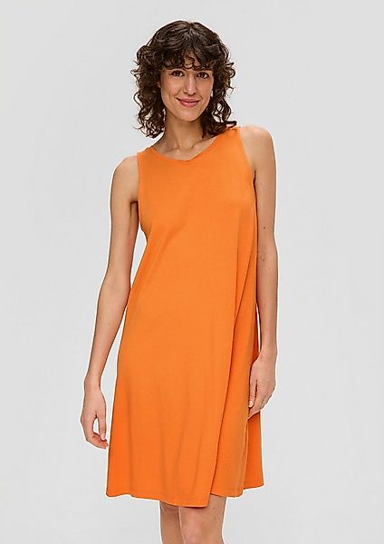 s.Oliver Minikleid Kleid Relaxed-Fit-Kleid mit Bindeband am Rücken günstig online kaufen