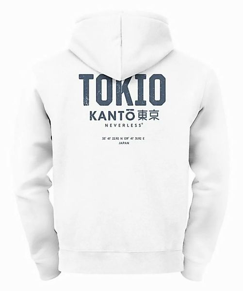 Neverless Hoodie Hoodie Backprint Herren Tokyo Japan Japanische Schriftzeic günstig online kaufen