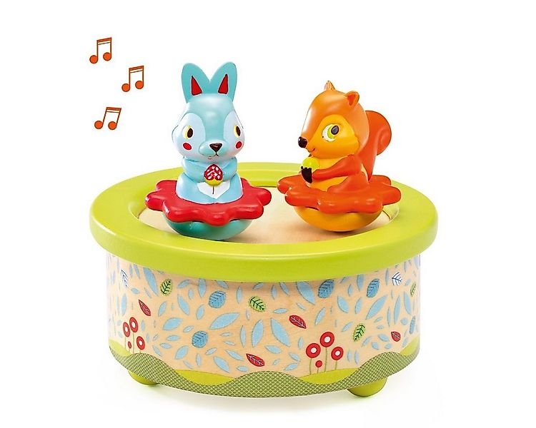 DJECO Spieluhr Magnetische Spieluhren mit zwei tanzenden Figuren günstig online kaufen