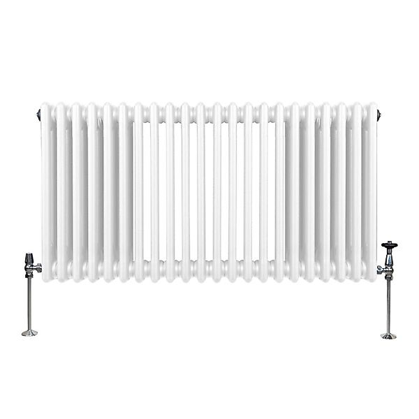 Monstershop Traditioneller 3 Spalten Heizkörper 600 x 1012 mm Weiß günstig online kaufen