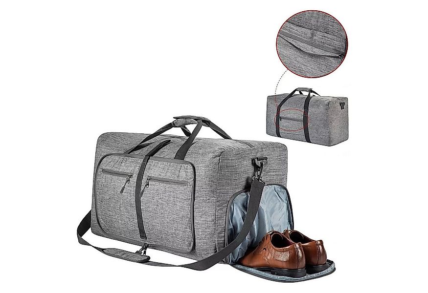 OKWISH Reisetasche Groß FaltbarTrainingstasche Sporttasche Schultertasche S günstig online kaufen