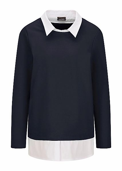 GOLDNER Langarmshirt "Elegantes 2-in-1 Business-Oberteil" günstig online kaufen