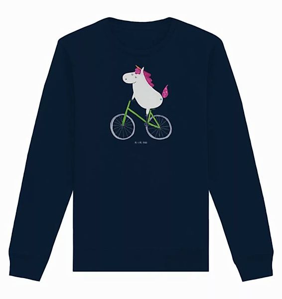 Mr. & Mrs. Panda Longpullover Größe M Einhorn Radfahrer - French Navy - Ges günstig online kaufen