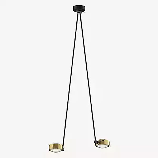 Occhio Sento Soffitto Due 125 Up D Deckenleuchte LED 2-flammig, Kopf bronze günstig online kaufen