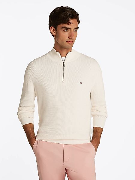 Tommy Hilfiger Troyer RACKING STRUCTURE ZIP günstig online kaufen