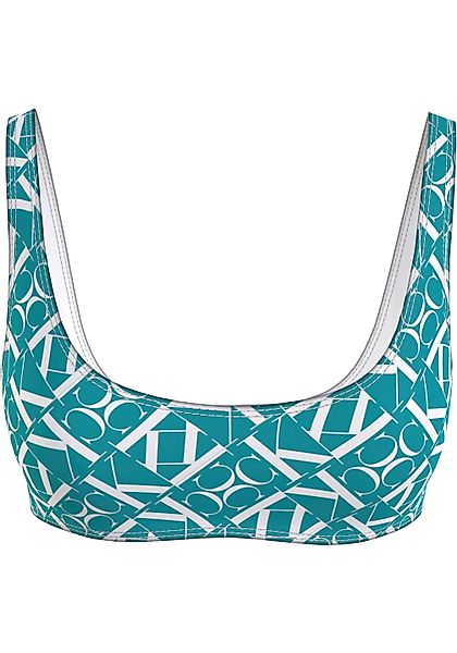 Calvin Klein Swimwear Bandeau-Bikini-Top BRALETTE-RP-PRINT, mit günstig online kaufen