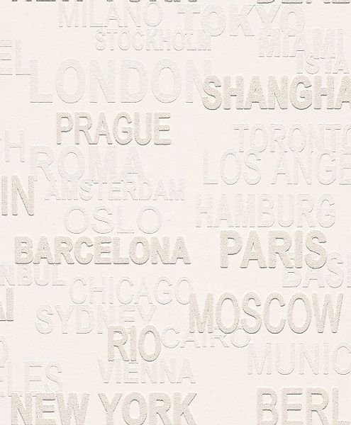 Rasch Strukturtapete Wallton 2020, aufgeschäumt, Stadt, günstig online kaufen