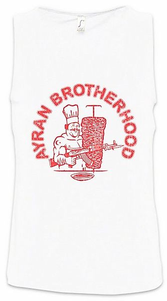 Urban Backwoods Tanktop Ayran Crew Ärmelloses T-Shirt Döner Kebab Dönerlade günstig online kaufen