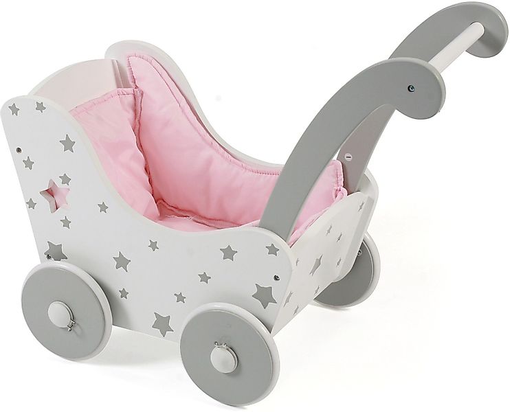 CHIC2000 Puppenwagen Stars Grau günstig online kaufen