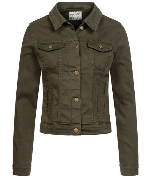 Rock Creek Jeansjacke Damen Jeansjacke Denim günstig online kaufen