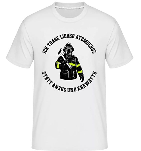 Lieber Atemschutz Statt Anzug · Shirtinator Männer T-Shirt günstig online kaufen