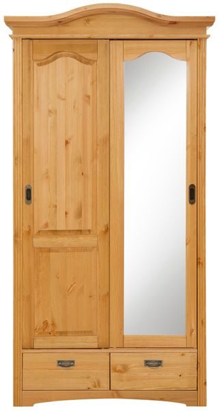 Home affaire Schiebetürenschrank "Konrad" B/H/T ca. 111/207/64 cm, Breite 1 günstig online kaufen