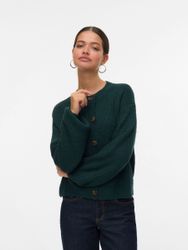 Vero Moda Strickjacke VMLEA LS O-NECK günstig online kaufen