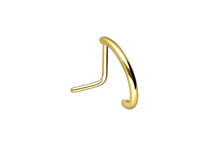 PIERCINGLINE Nasenpiercing Chirurgenstahl Nasenstecker RUNDES DESIGN günstig online kaufen