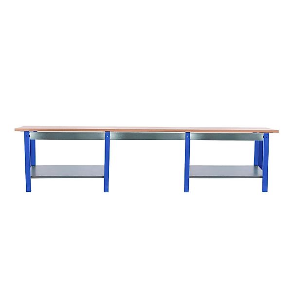 PROREGAL Werkbank BUFFALO WOOD Mit 3x Schublade HxBxT 86,5x300x75cm Traglas günstig online kaufen