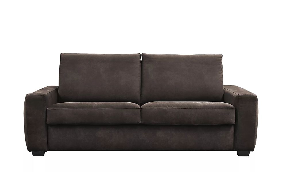Schlafsofa - braun - 207 cm - 98 cm - 87 cm - Polstermöbel > Sofas > 3-Sitz günstig online kaufen