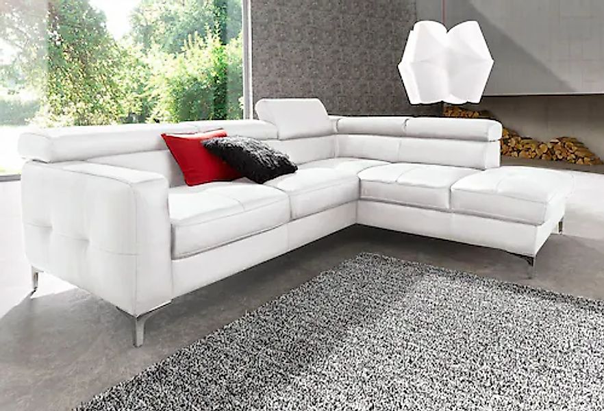 COTTA Polstergarnitur »Sammy L-Form«, (Set), Set bestehend aus: Ecksofa mit günstig online kaufen