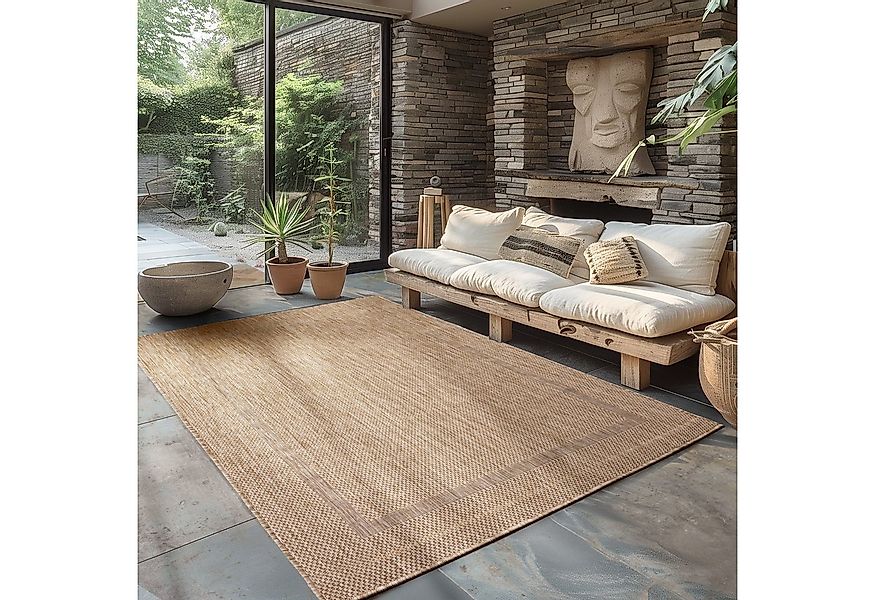 Carpettex Outdoorteppich Unicolor - Einfarbig, Läufer, Höhe: 5 mm, Teppich günstig online kaufen