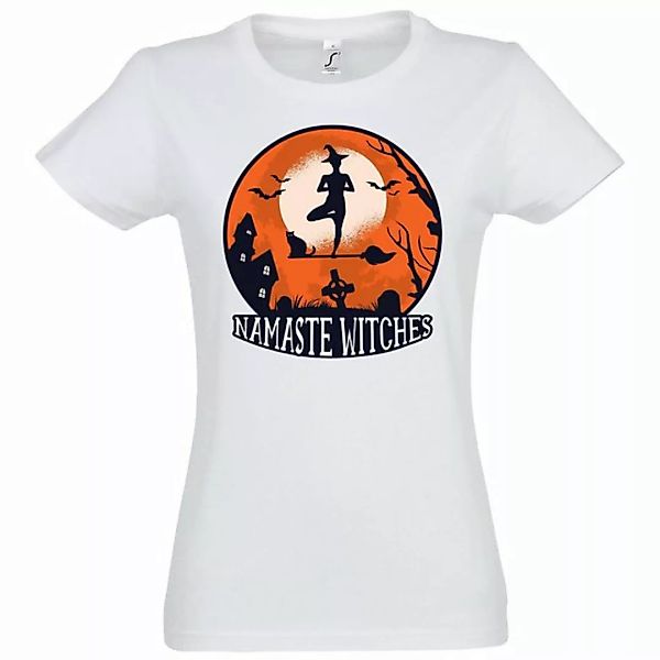 Youth Designz T-Shirt Namaste Witches Damen Shirt mit lutsigem Frontprint günstig online kaufen