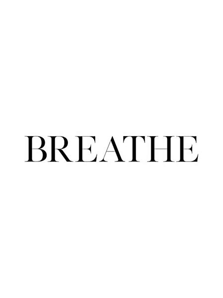 Poster / Leinwandbild - Breathe No3 günstig online kaufen