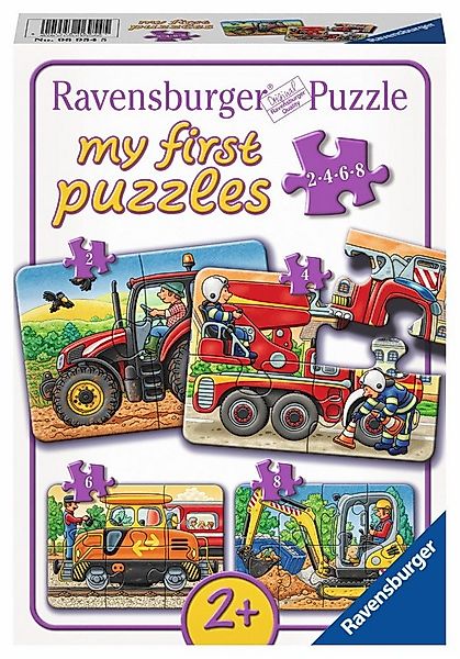 Ravensburger Puzzle 2, 4, 6, 8 Teile Kinder Puzzle my first puzzles Bei der günstig online kaufen