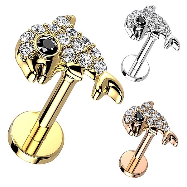 Taffstyle Piercing-Set Helix Ohr Knorpel Tragus günstig online kaufen