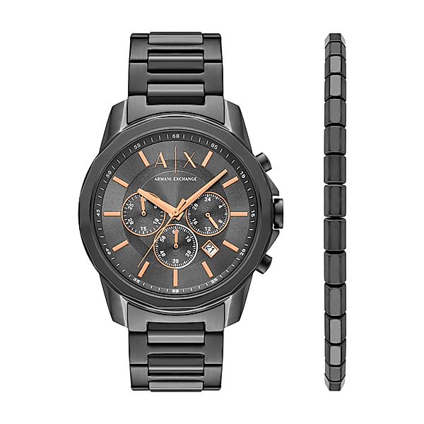 ARMANI EXCHANGE Chronograph AX7170SET, (Set, 2-tlg., günstig online kaufen