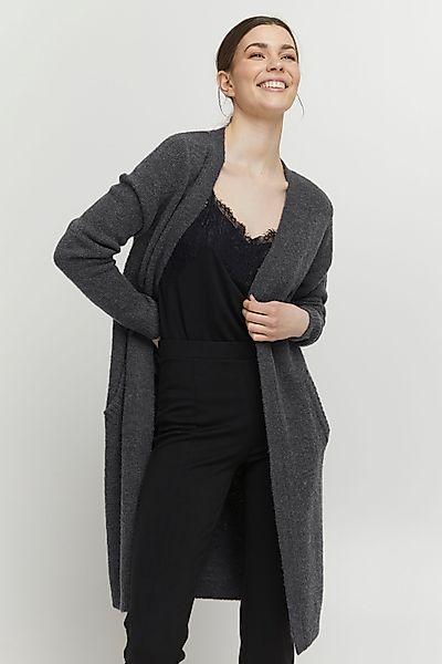 b.young Strickjacke BYMIRELLE 20806430 Lange Strickjacke günstig online kaufen