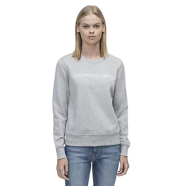 Calvin Klein Jeans Sweatshirt XS Light Grey Heather günstig online kaufen