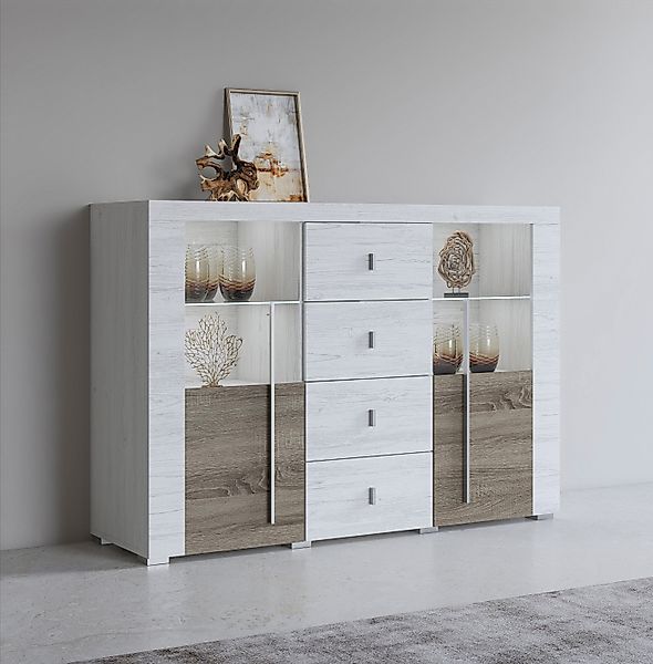 INOSIGN Sideboard Roger, Breite 132 cm günstig online kaufen