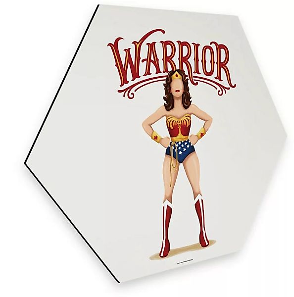 Wall-Art Metallbild »Pop Art Wonderwoman Fanartikel«, (1 St.) günstig online kaufen