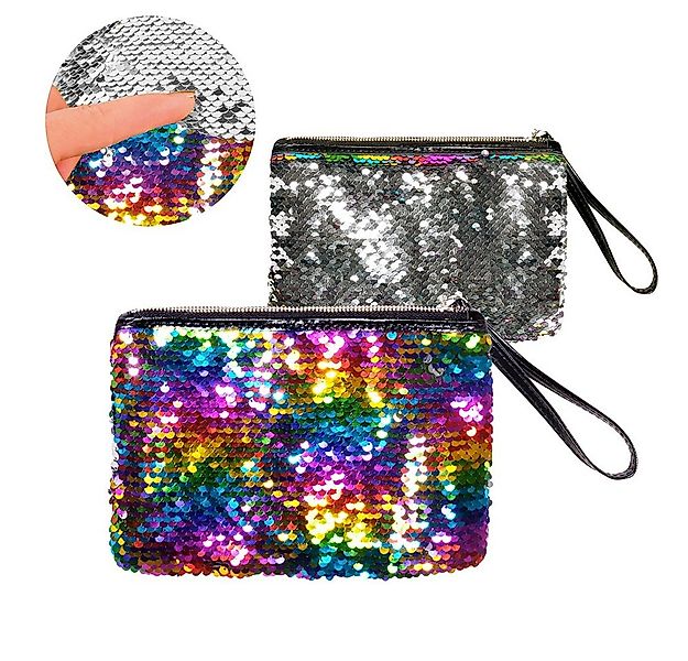 Boland Kostüm Regenbogen Pailletten Handtasche 'Rainbow Switch' günstig online kaufen
