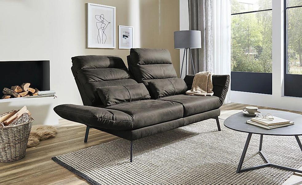 Max Schelling Sofa 2-sitzig  Sentence Komfort  ¦ braun ¦ Maße (cm): B: 196 günstig online kaufen