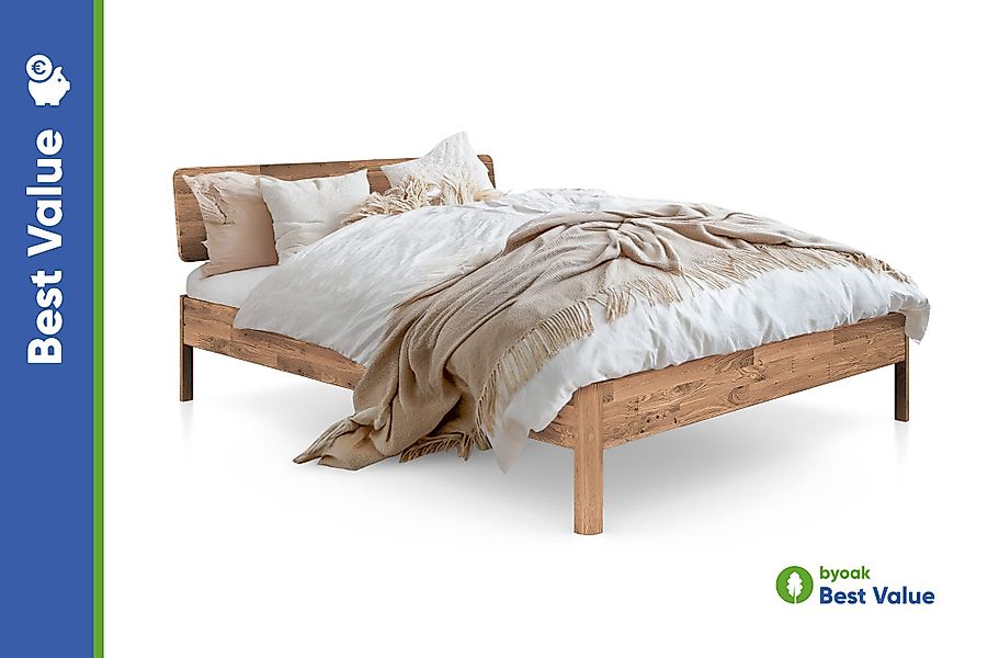 byoak Massivholzbett PENNY mit Holzkopfteil, aus günstig online kaufen