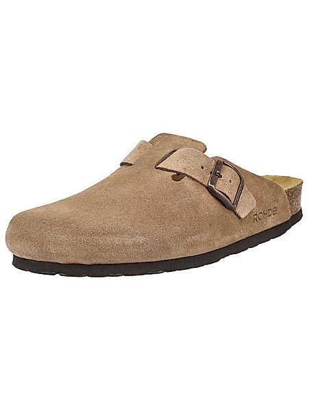 Rohde Rohde Pantoletten Veloursleder Pantolette günstig online kaufen
