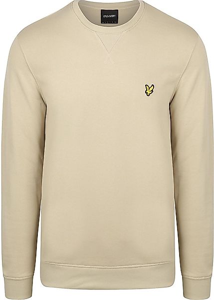Lyle & Scott Pullover Greige - Größe M günstig online kaufen