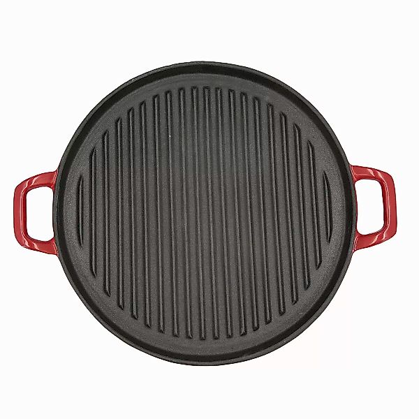 Grill Bidasoa   Gusseisen 32 Cm Rot günstig online kaufen