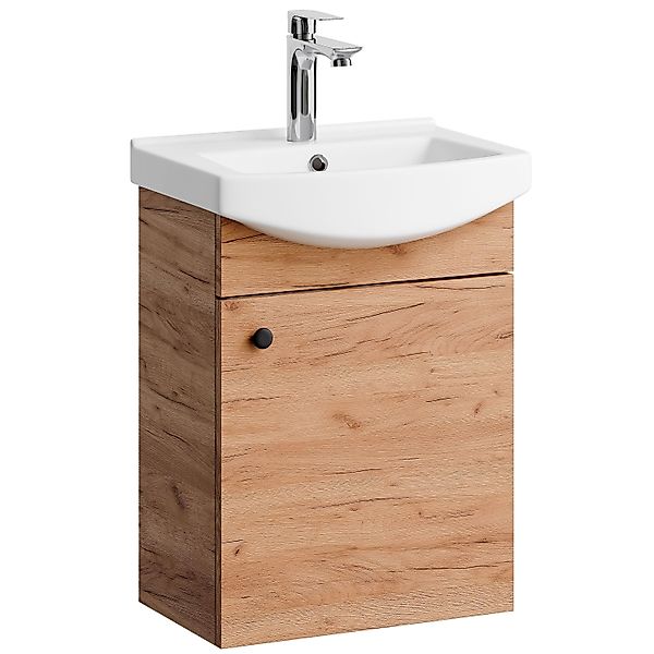 Planetmöbel Waschtisch Waschtischunterschrank 45 cm (Gold günstig online kaufen
