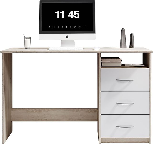 BEGA OFFICE Schreibtisch Adria, Computertisch, Schubkästen rechts oder link günstig online kaufen