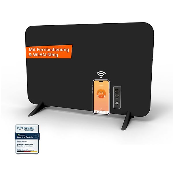Könighaus Infrarotheizung 450W Smart Dual-Infrarotheizung - günstig online kaufen