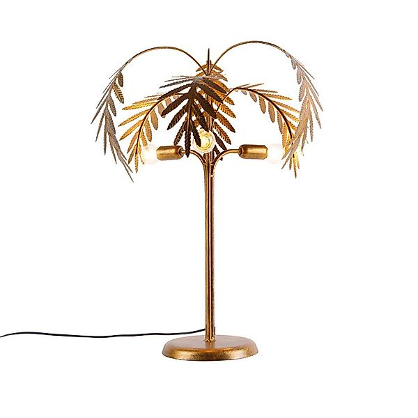 Qazqa Tischleuchte Botanica, ohne Leuchtmittel, E14, günstig online kaufen