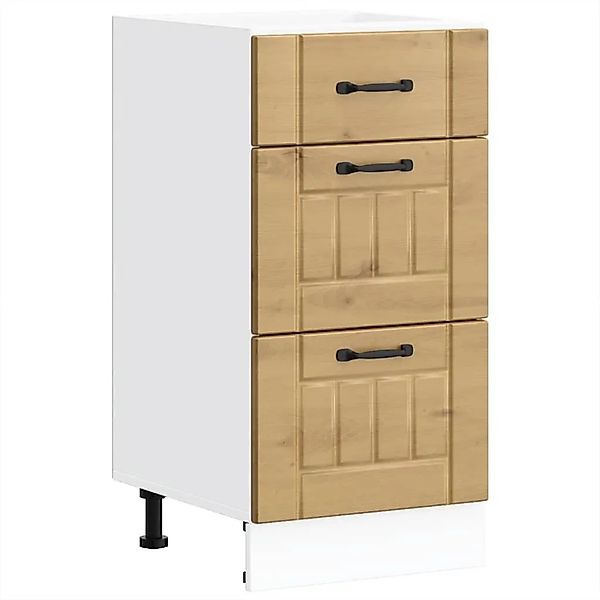 vidaXL Küchen-Unterschrank Lucca Artisan-Eiche Holzwerkstoff 854239 günstig online kaufen