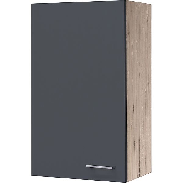 Flex-Well Exclusiv Küchen-Oberschrank groß Morena 50x89cm Basaltgrau-San Re günstig online kaufen