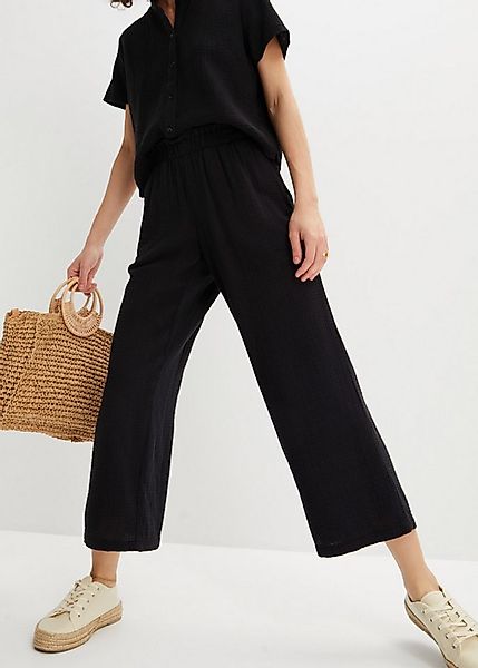 bonprix Culotte Musselin-Culotte aus Baumwolle günstig online kaufen
