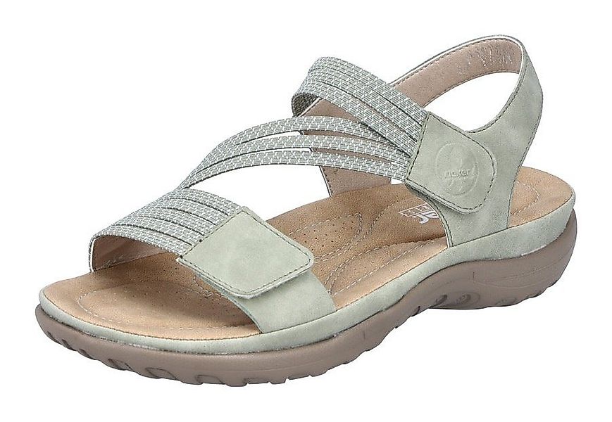 Rieker Riemchensandale Sommerschuh, Sandalette, Keilabsatz, mit Gummizügen günstig online kaufen