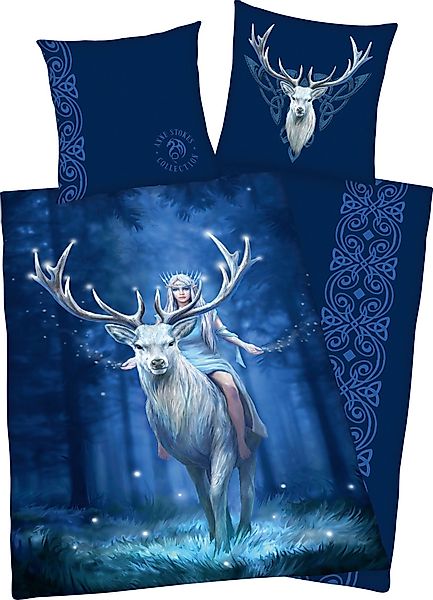 Anne Stokes Wendebettwäsche "Anne Stokes" mit phantasievollem Motiv günstig online kaufen